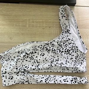 Polka dot bikini top